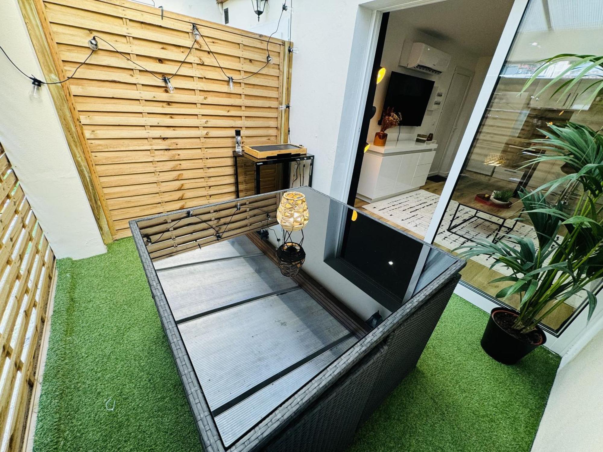 Апартаменты Le Bel Aire - Terrasse - Wifi Бегль Экстерьер фото